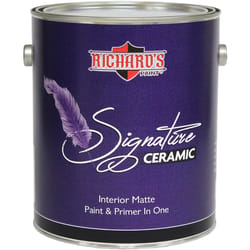 Richard's Paint Signature Matte Tint Base Paint and Primer Interior 1 gal