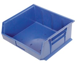 Quantum Storage 16.5 in. W X 7 in. H Tool Storage Bin Polypropylene Blue