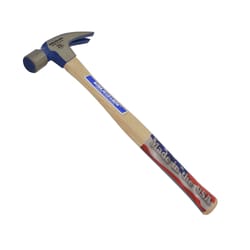 Vaughan 20 oz Milled Face Rip Hammer 16 in. Hickory Handle