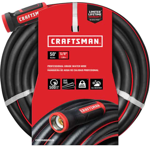 Craftsman 5/8 in. D X 50 ft. L Heavy Duty Professional Grade Garden Hose -  Ace Hardware