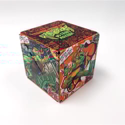 Shashibo Teenage Mutant Ninja Turtles Raphael Magnetic Puzzle Cube Multicolored 12 pc