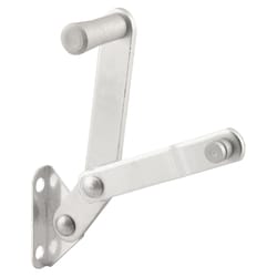 Prime-Line Gray Steel Left Single-Arm Casement Louver Operator For International Windows