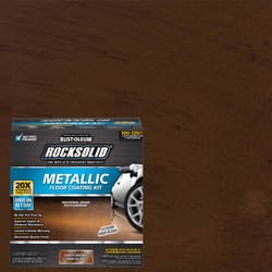 Rust-Oleum RockSolid High-Gloss Earth Brown Garage Floor Coating Kit 70 oz