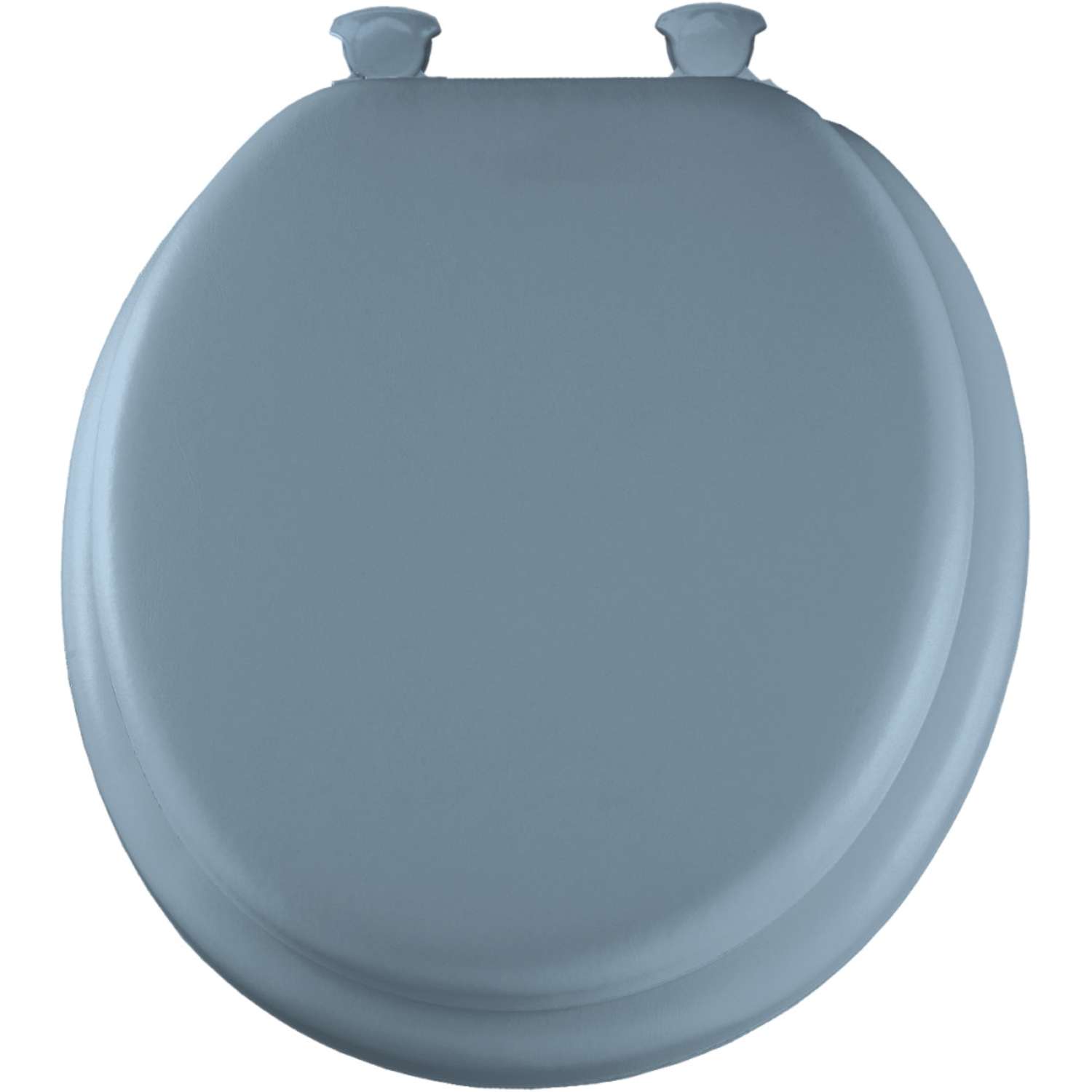 Mayfair by Bemis Eden Round Sky Blue Soft Toilet Seat Ace Hardware