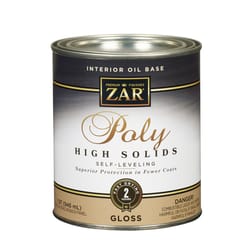 ZAR Gloss Clear Oil-Based Polyurethane 1 qt