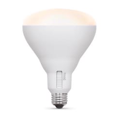 Feit BR40 E26 (Medium) LED Floodlight Bulb Tunable White/Color Changing 65 Watt Equivalence 2 pk