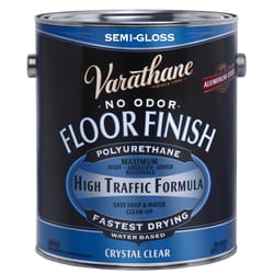 Varathane Semi-Gloss Crystal Clear Water-Based Floor Paint 1 gal