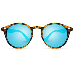 WearMe Pro Tortoise Frame Blue Lens Sunglasses