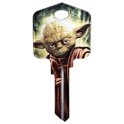 HILLMAN Star Wars Yoda House/Padlock Universal Key Blank KW1/10 Single