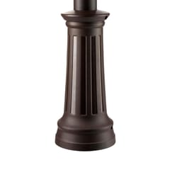 Architectural Mailboxes Redondo 53.2 in. Powder Coated Rubbed Bronze Galvanized Steel Mailbox Post