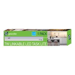 Greenlite 12 in. L White Plug-In LED Under Cabinet Light Strip 600 lm