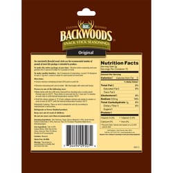 LEM Backwoods Original Snack Stick Seasoning 3.91 oz Bagged