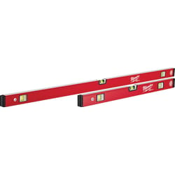 Milwaukee Redstick in. Aluminum Magnetic Compact Box Level Set