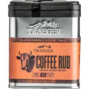 Traeger  Coffee and Black Pepper  Seasoning Rub  8.25 oz. 