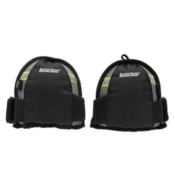 Bucket Boss Megasoft 7 in. L X 5 in. W Polyester Knee Pads Black