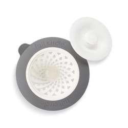 Full Circle Sinksational Gray/Green Plastic Sink Strainer