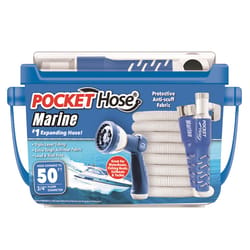 Pocket Hose Marine 3/4 in. D X 50 ft. L Medium Duty Expandable RV/Marine Hose