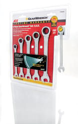 Ace SAE Gearwrench Set 8.2 in. L 6 pc