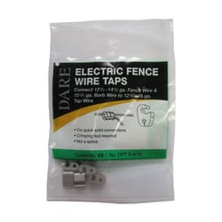 Dare Electric Fence Wire Tap Silver