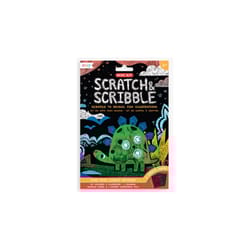 International Arrivals Ooly Scratch Art Kit Multicolored 7 pc