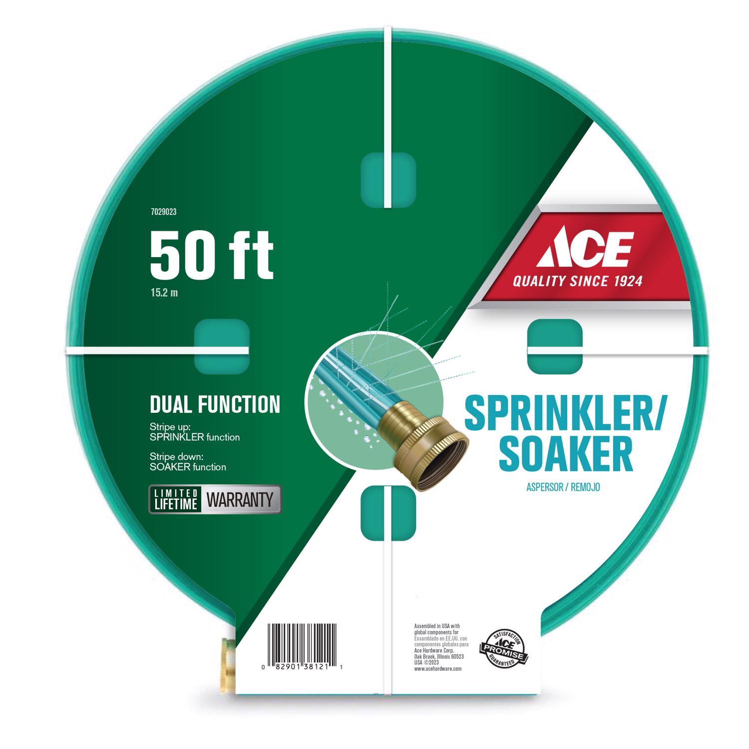Ace 5/8 in. D X 50 ft. L Medium Duty Sprinkler/Soaker Hose Mfr 871421