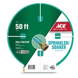 Ace 5/8 in. D X 50 ft. L Medium Duty Sprinkler/Soaker Hose