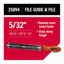 Oregon Chainsaw File and Guide