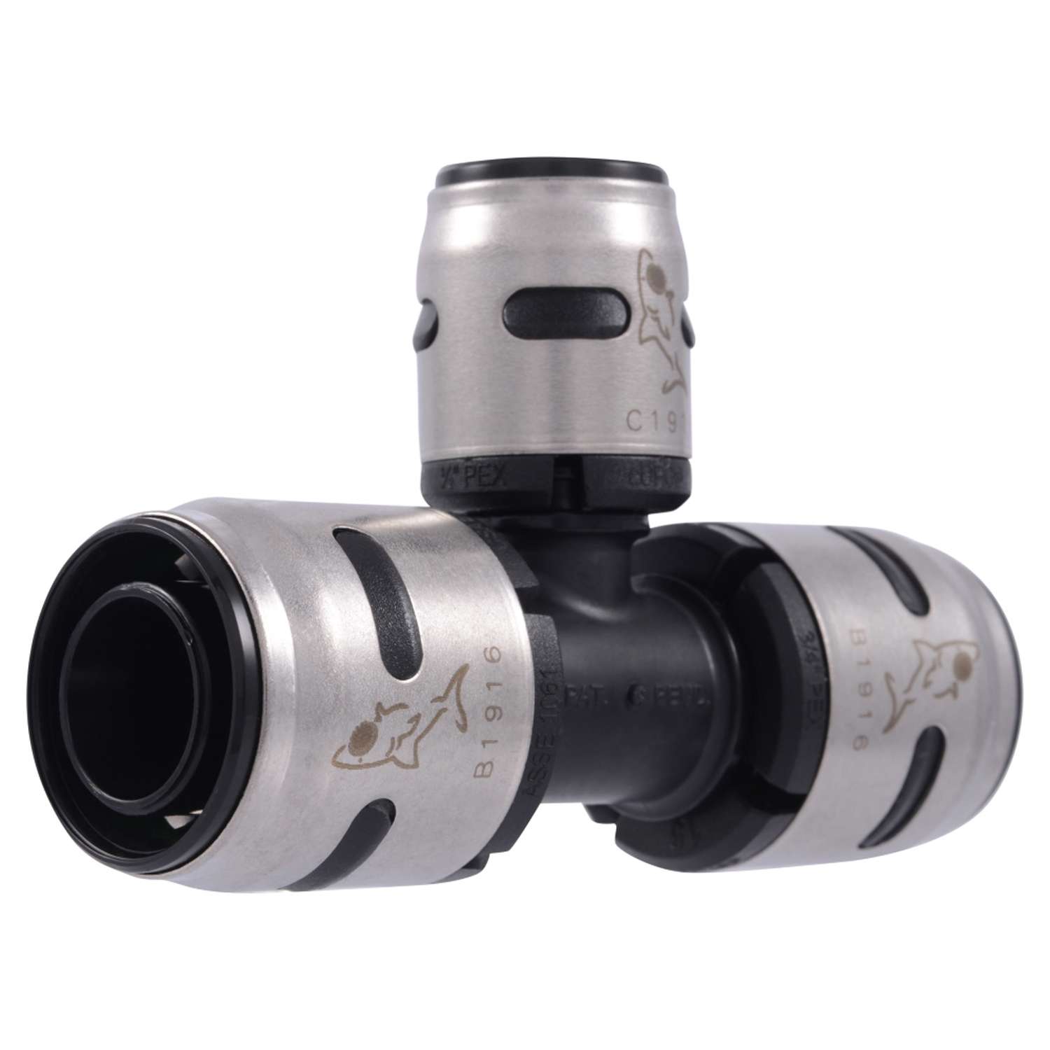 SharkBite EvoPEX 3 4 In Push T X 3 4 In D Push Brass Reducing Tee