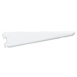 Knape & Vogt White Steel Bracket 16 Ga. 7 in. L 360 lb