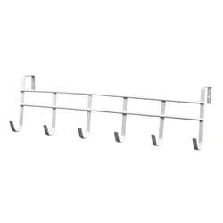 Spectrum 20 in. L White Steel Hook Rack 1 pk