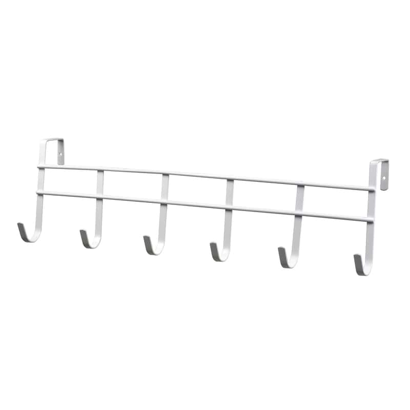 Spectrum 20 in. L White Steel Hook Rack 1 pk - Ace Hardware