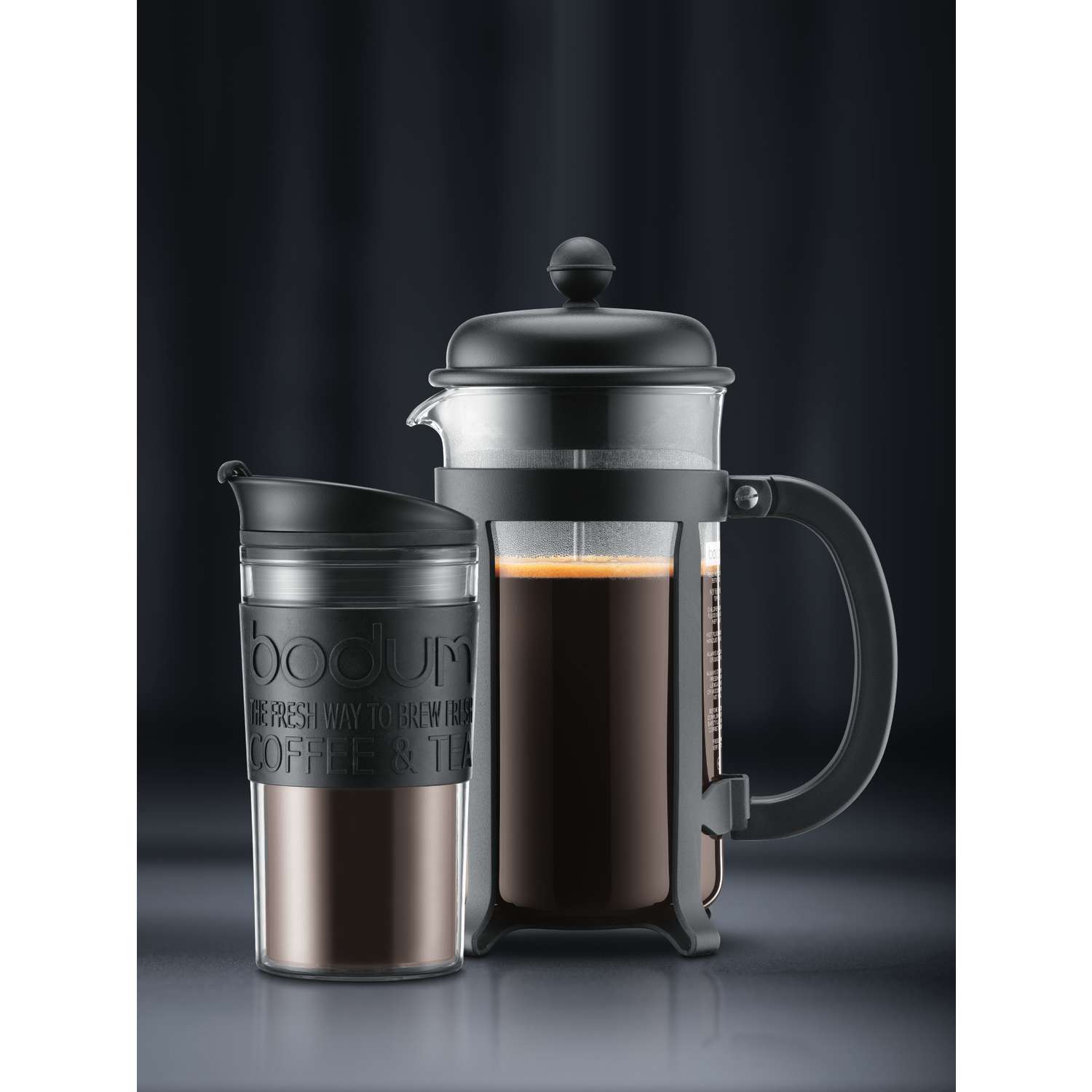 Bodum Java Coffee Press 4pc Set - Black