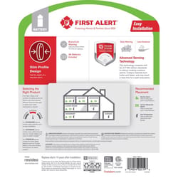 First Alert Slim Battery-Powered Photoelectric Smoke and Carbon Monoxide Detector 1 each