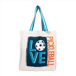 Pavilion Positively Pickled Large Cotton Canvas Tote Bag
