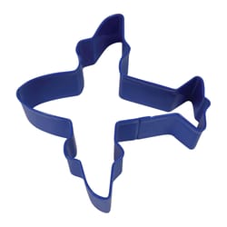 R&M International Corp 4 in. W X 4 in. L Airplane Cookie Cutter Navy 1 pc