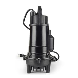 ECO-FLO 1/2 HP 4400 gph Cast Iron Tethered Float Switch AC Submersible Sump Pump