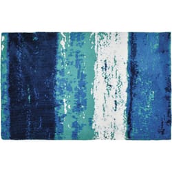 Simple Spaces 20 in. W X 30 in. L Blue Skies Accent Rug