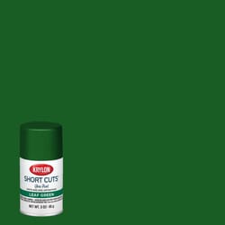 Krylon Short Cuts Gloss Leaf Green Spray Paint 3 oz