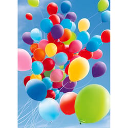 Avanti Seasonal Balloon Bunch Graduation Card Paper 2 pc