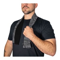 John Boy Heat Guard Gray, Black, White Cooling Towel 1 pk