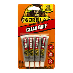 Gorilla Clear Grip High Strength Contact Adhesive 4 pk