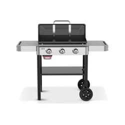 Weber 1501005 3 Burner Liquid Propane Outdoor Griddle Black