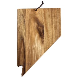Totally Bamboo 10 in. L X 15.5 in. W X 0.6 in. Bamboo Nevada State Serving & Cutting Board 1 pk