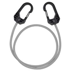 KeyStart Gray Bungee Cord 48 in. L 1 pk