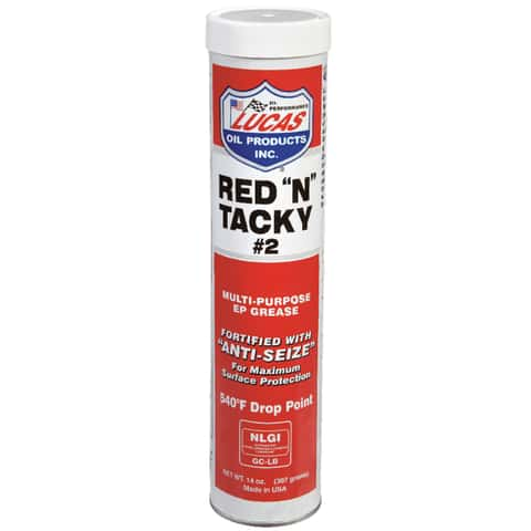 Lucas Oil Products Red N Tacky Red Lithium Grease 14 oz - Ace Hardware