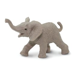 Safari Ltd. Wild Safari African Elephant Baby Toy Gray
