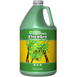 General Hydroponics FloraGro Liquid Nutrient System 1 gal