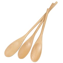 Chef Craft Brown Hardwood Wooden Spoon Set