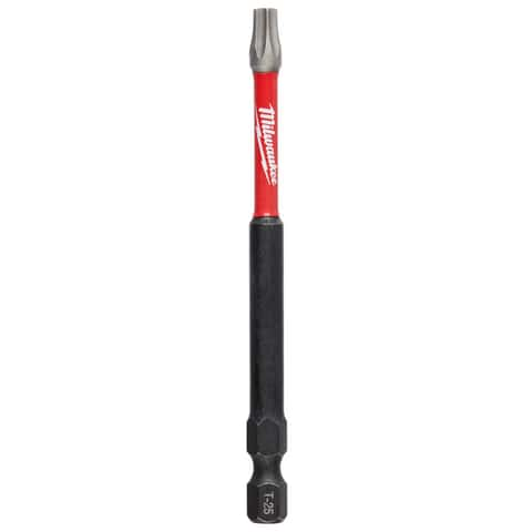 Milwaukee Shockwave Torx T25 X 3-1/2 in. L Impact Power Bit Steel 1 pc - Ace  Hardware