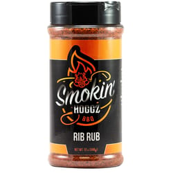Smokin Hoggz Sweet, Savory and Spicy Blend Rib Rub 12 oz